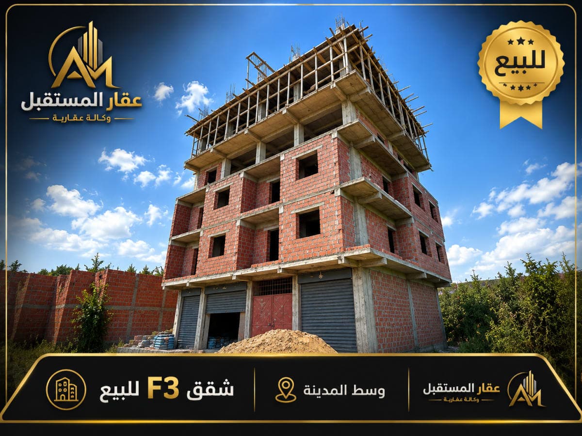 شقق F3 بحي الحدادة